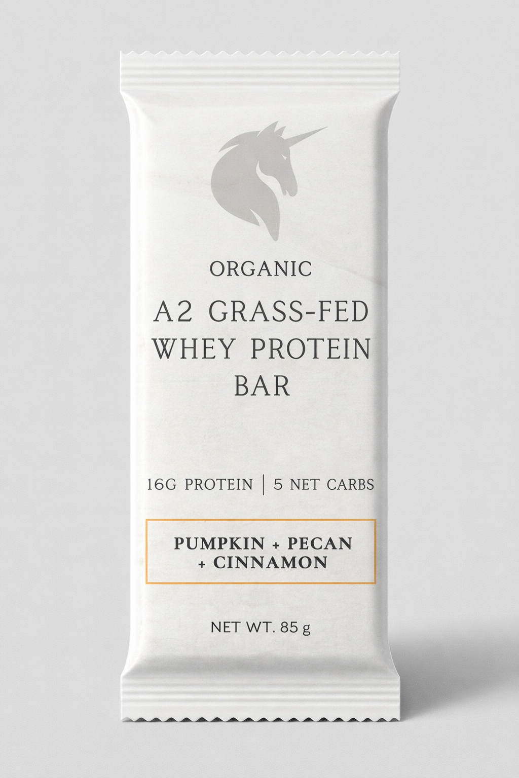 
                  
                    Organic A2 Whey Protein Bar - Pumpkin
                  
                