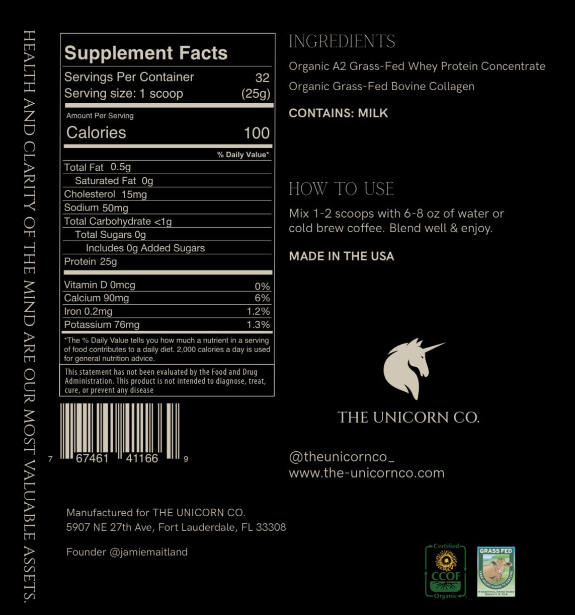 
                  
                    Unflavored A2 Whey Protein
                  
                