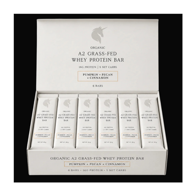 Pumpkin A2 Whey Protein Bar (Box of 6)
